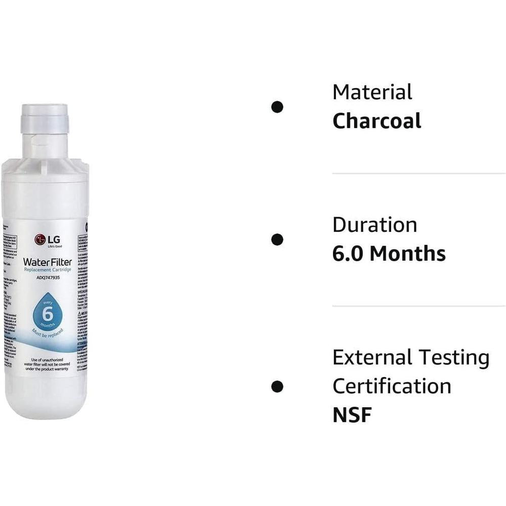 LG LT1000P - ADQ747935 Replacement Refrigerator Water Filter One